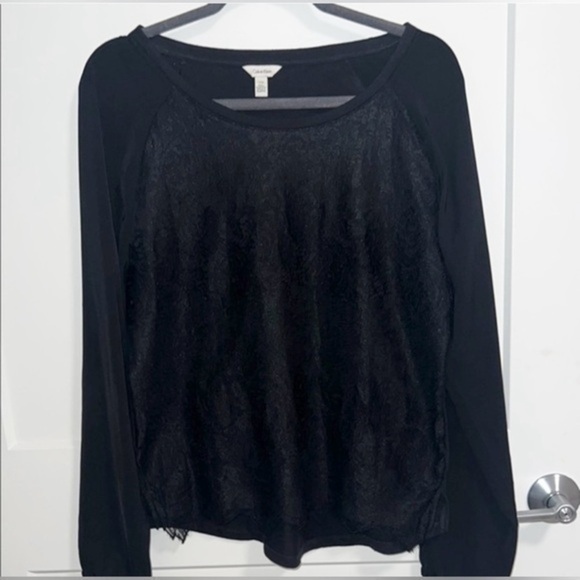 Calvin Klein Tops - Calvin Klein Black Women's Top